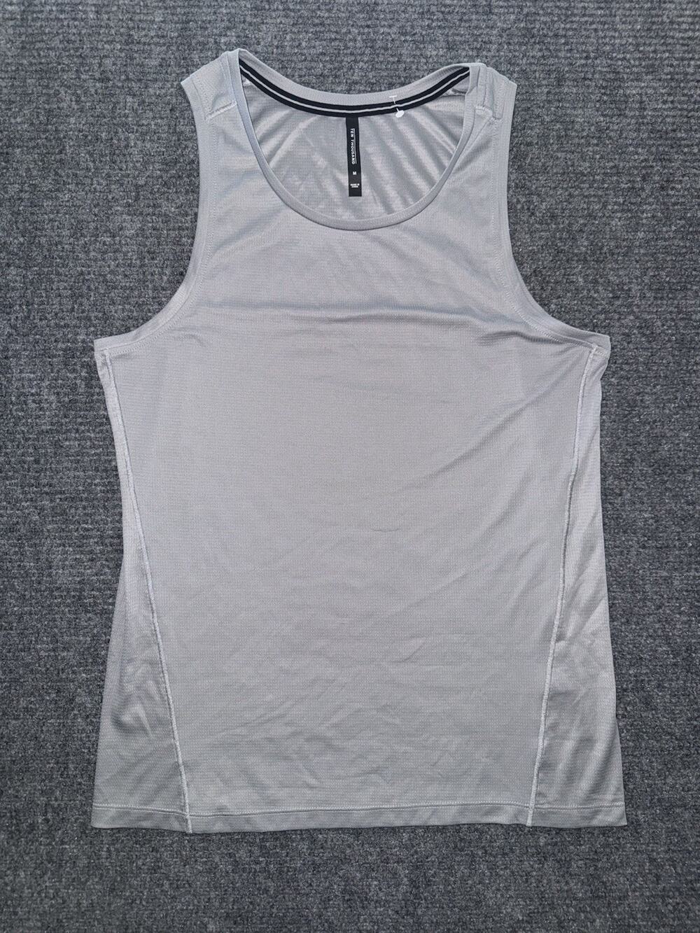 Ten Thousand "The Lightweight Tank" Men's Medium Gray Training Singlet TTKT013
